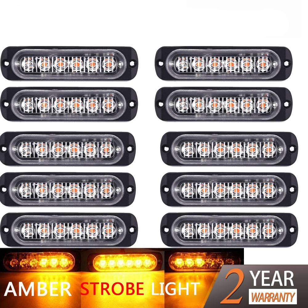 led amber warning lights