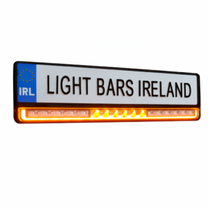 Number Plate LED Light Bar - High and Low Beam with DRL
